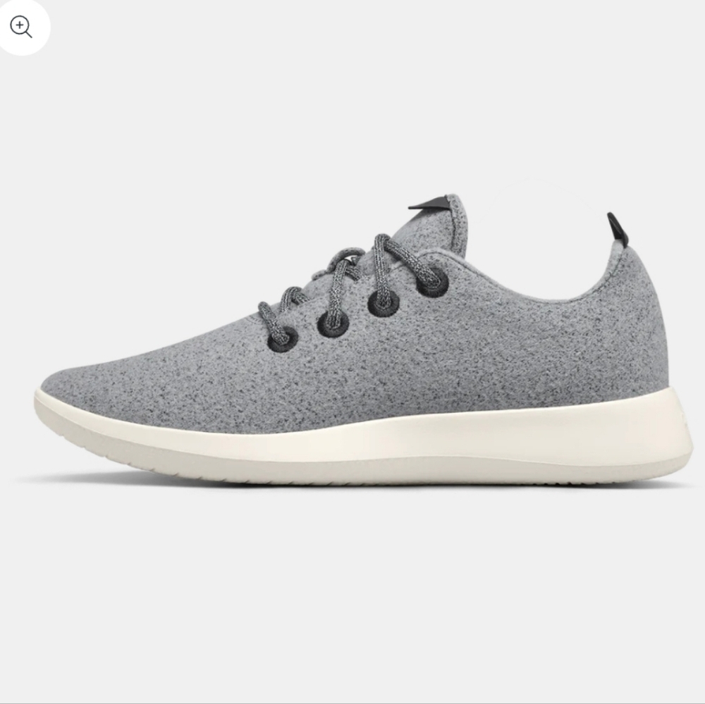 ✨ 5 For $50 Allbirds Gray‎ Wool Runner Shoes Size 6